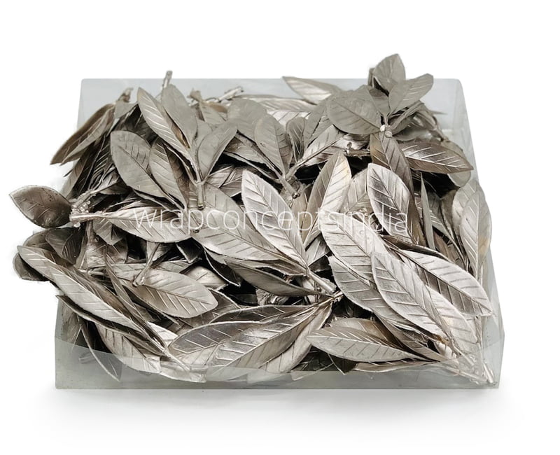 Champagne Textured Leaves on Twig Champagne Textured Leaves on Twig