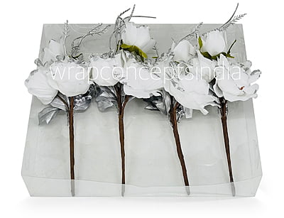 White Rose Ready Bunch on Stick White Rose Ready Bunch on Stick