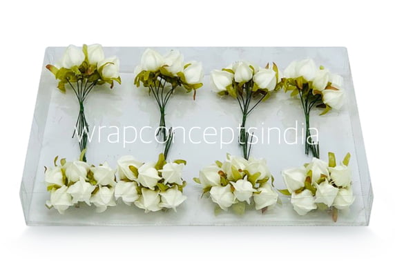 Ivory Bougainvillea on Stick Ivory Bougainvillea on Stick