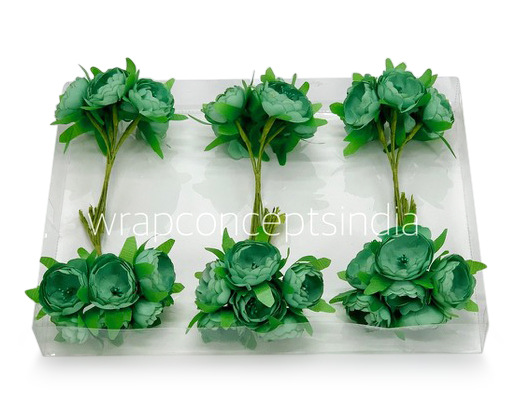 Green Peonies on stick with Pollen Green Peonies on stick with Pollen