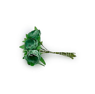 Green Peonies on stick with Pollen Green Peonies on stick with Pollen