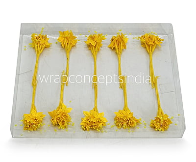 Flower Pollens with Pearls