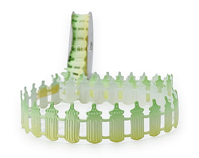 Baby Bottle Cut-out Ribbon Baby Bottle Cut-out Ribbon