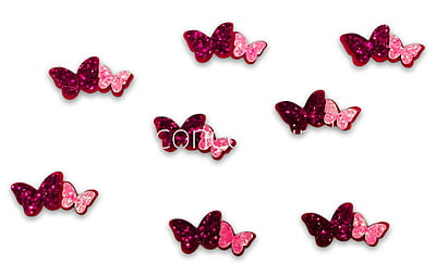 Twin Butterfly - Pink Twin Butterfly - Pink