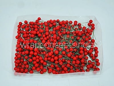 Red Pearl Sticks - 12 MM/ 15 MM