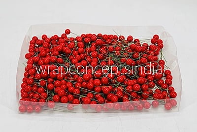 Red Pearl Sticks - 12 MM/ 15 MM