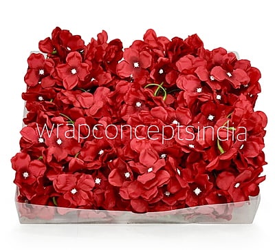 Red Hydrangeas