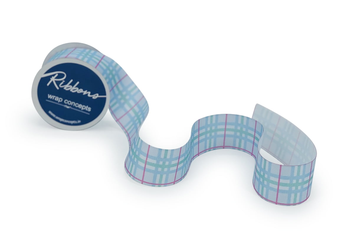 Plaid Ribbon - 4 cms