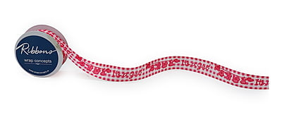 Its a Girl/Boy Plaid Grosgrain Ribbon
