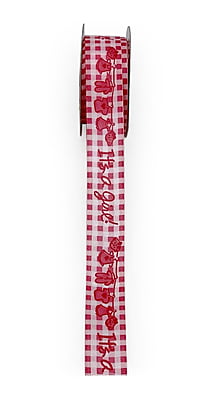 Its a Girl/Boy Plaid Grosgrain Ribbon