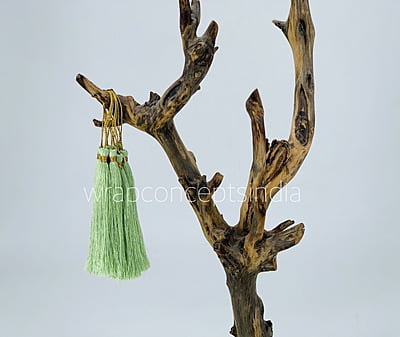 Pistachio Green Tassels