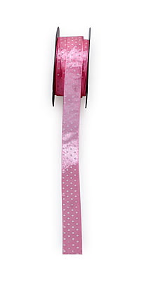 Mint/Baby Pink Polka Satin
