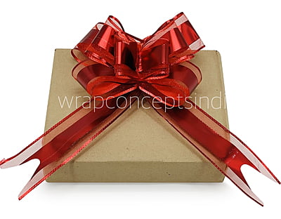 Organza & Metallic Pull Bows - 50mm Organza & Metallic Pull Bows - 50mm