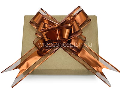 Organza & Metallic Pull Bows - 50mm Organza & Metallic Pull Bows - 50mm