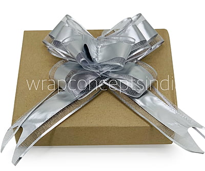 Organza & Metallic Pull Bows - 50mm Organza & Metallic Pull Bows - 50mm