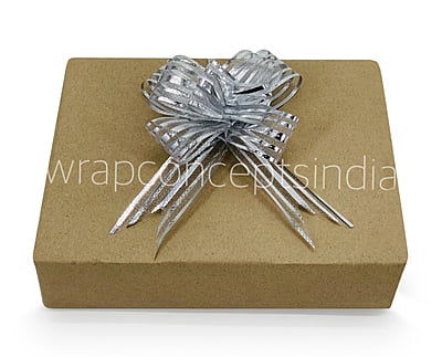 Organza Stripe Pull Bows - 30mm Organza Stripe Pull Bows - 30mm