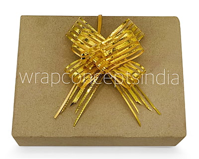 Organza Stripe Pull Bows - 30mm Organza Stripe Pull Bows - 30mm