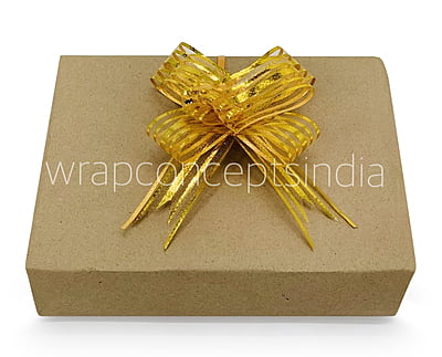 Organza Stripe Pull Bows - 30mm Organza Stripe Pull Bows - 30mm