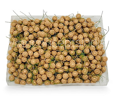Gold Textured Pearl Sticks - Big/Small