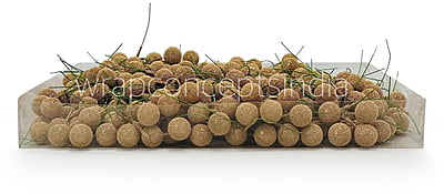 Gold Textured Pearl Sticks - Big/Small