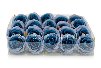 Rose Big - Steel Grey With Hints Of Blue Rose Big - Steel Grey With Hints Of Blue