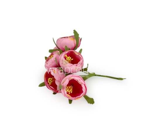 Peonies On Stick-Pink Peonies On Stick-Pink