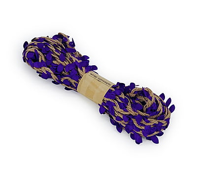 Jute & Leaf String - Green