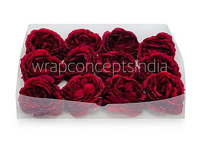 Ornate Peony - Maroon Ornate Peony - Maroon