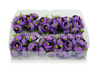 Peonies On Stick-Purple