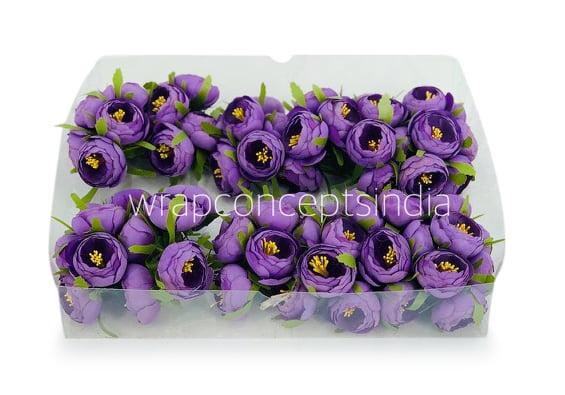 Peonies On Stick-Purple