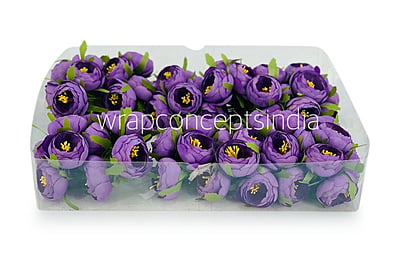 Peonies On Stick-Purple
