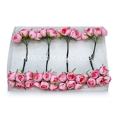 Small Close Peony - Shaded Pink