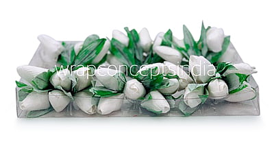 White Tulip Buds on Stick White Tulip Buds on Stick