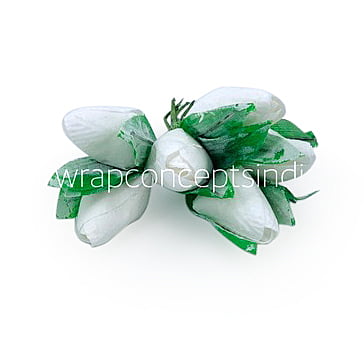 White Tulip Buds on Stick White Tulip Buds on Stick