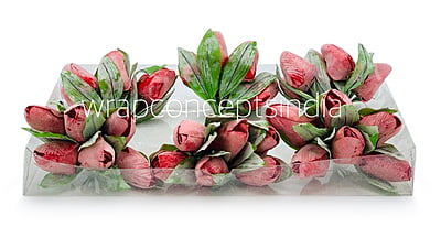 Amaranth Tulip Buds on Stick Amaranth Tulip Buds on Stick