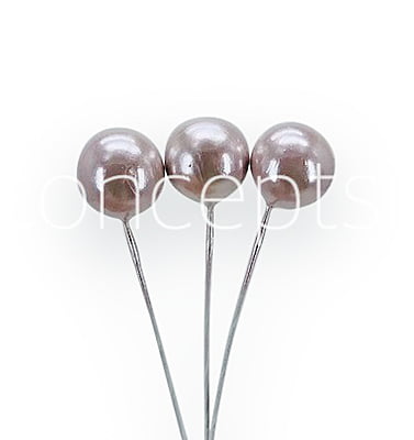 Pearl Sticks - Dusky Mauve - 12MM