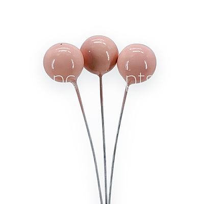 Pearl Sticks - Salmon - 12MM