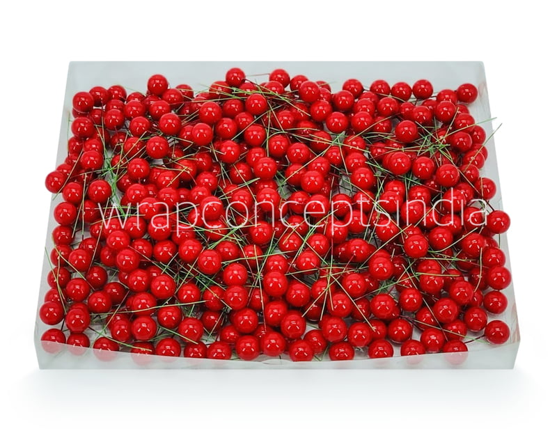 Red Pearl Sticks - 12 MM/ 15 MM