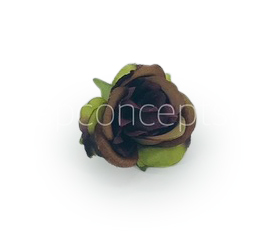 Rose Flower - Brown with hints of Green