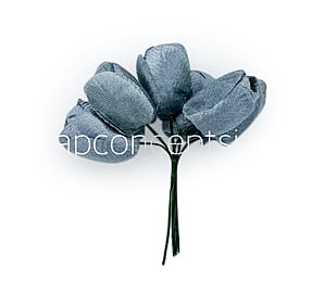 Dolphin Grey Tulip Buds on Stick Dolphin Grey Tulip Buds on Stick