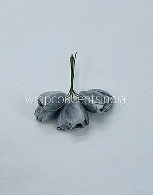 Dolphin Grey Tulip Buds on Stick Dolphin Grey Tulip Buds on Stick