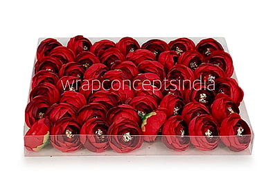 Small Peony-Red