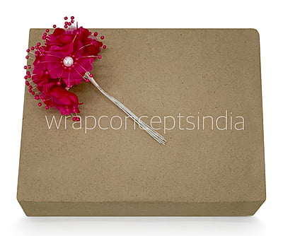 Cute Little Flowers With Pearl-Fuchsia Pink Cute Little Flowers With Pearl-Fuchsia Pink