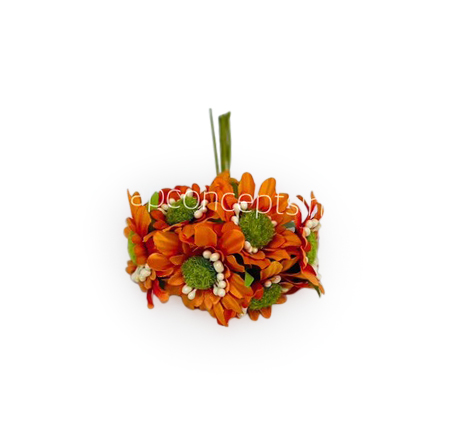 Sunflowers on stick - Orange