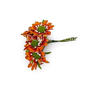 Sunflowers on stick - Orange