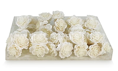 Glitter Flower -White Glitter Flower -White
