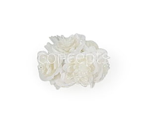 Glitter Flower -White Glitter Flower -White