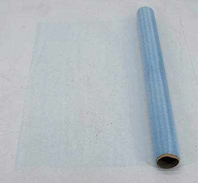 Organza Plain Roll - Powder Blue