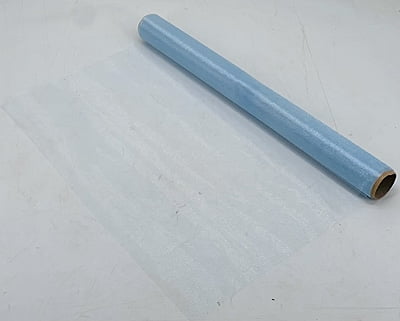 Organza Plain Roll - Powder Blue