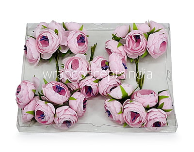Baby Pink Peonies on stick